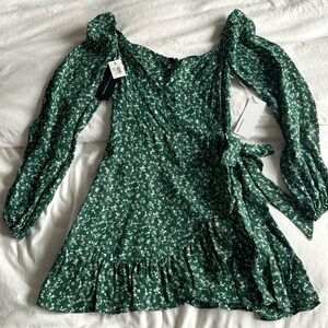 Reformation Cammi dress Parsley- size 4